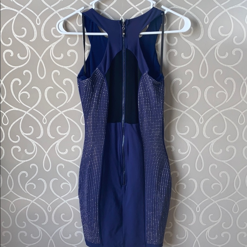 Bebe Rhinestone Dress - Picture 4 of 6